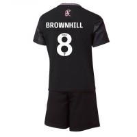 Burnley Josh Brownhill #8 Udebanesæt Børn 2024-25 Kortærmet (+ Korte bukser)